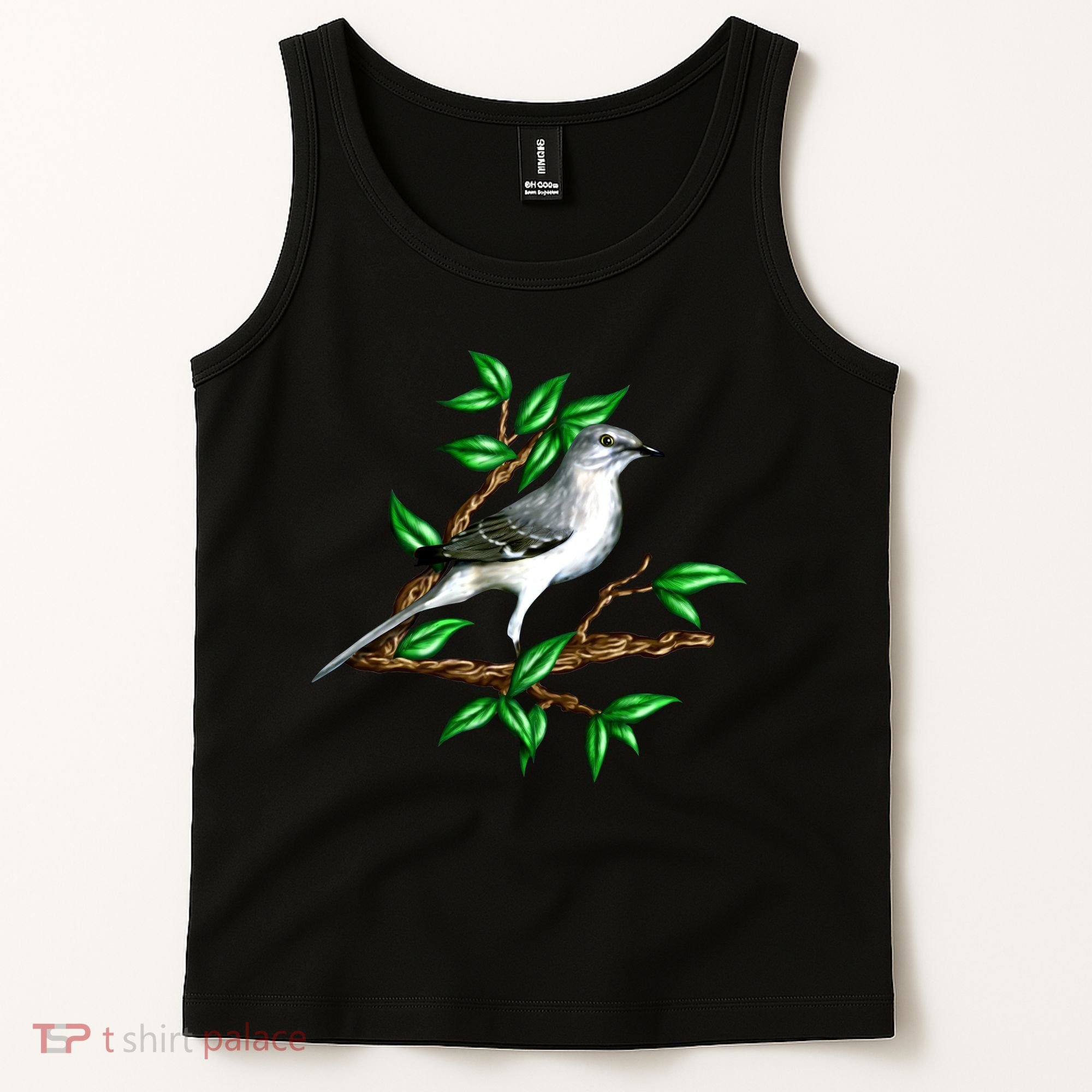 Wildlife - Mockingbird Posing Portrait Tank Top