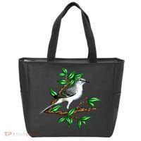 Wildlife - Mockingbird Posing Portrait Tote Bag thumb 0