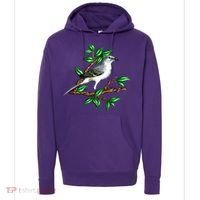 Wildlife - Mockingbird Posing Portrait Hoodie thumb 0