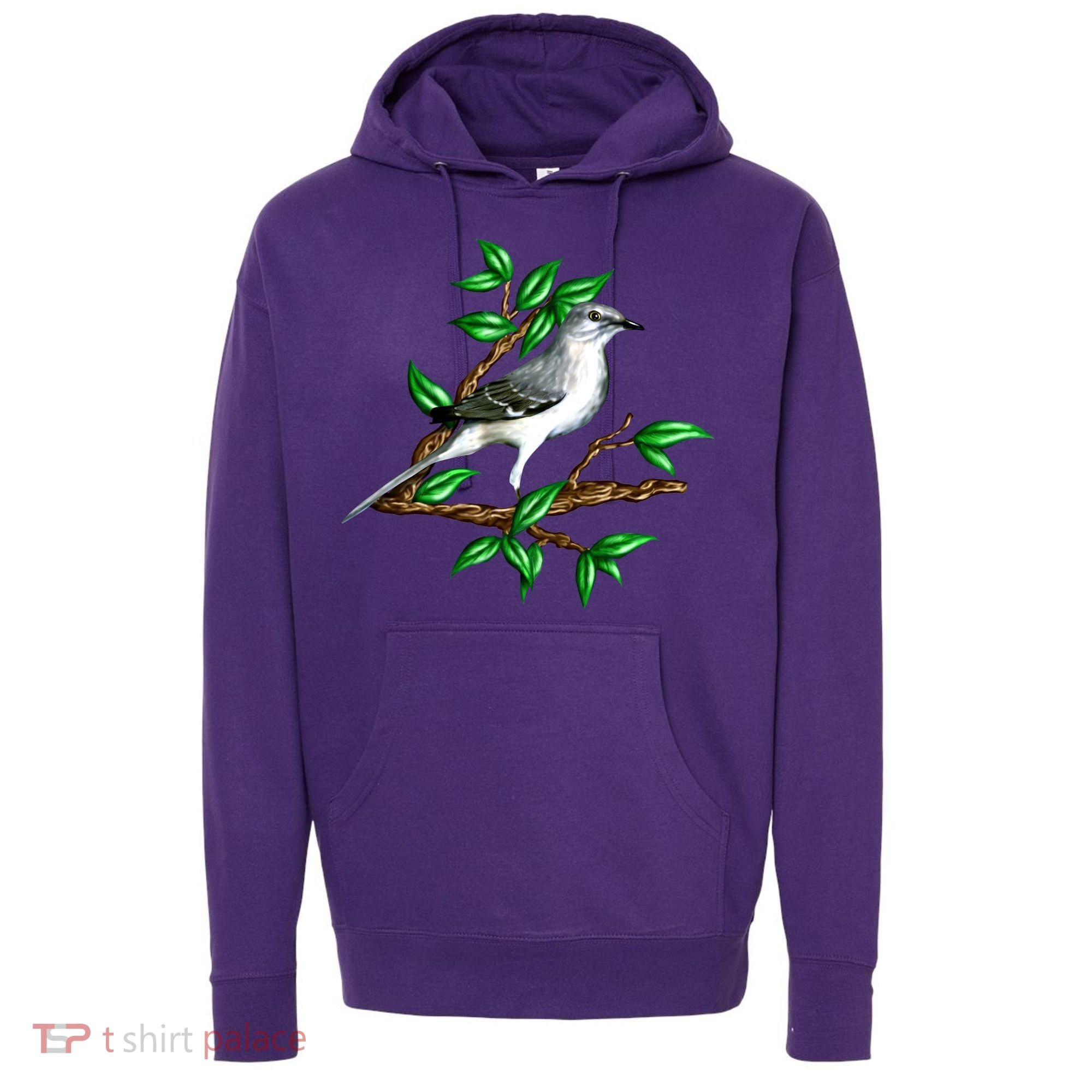 Wildlife - Mockingbird Posing Portrait Hoodie