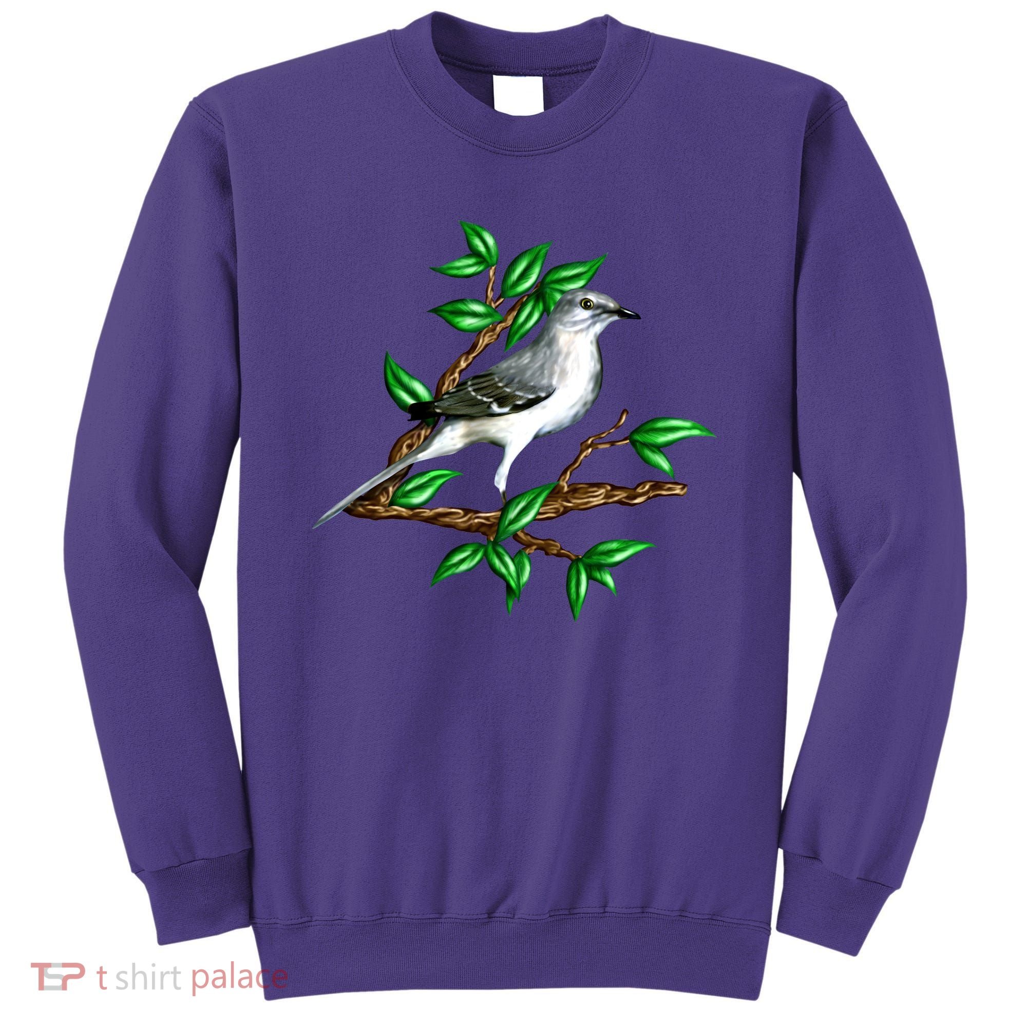 Wildlife - Mockingbird Posing Portrait Sweatshirt