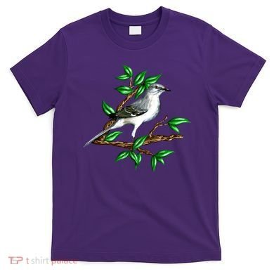 Wildlife - Mockingbird Posing Portrait T-Shirt