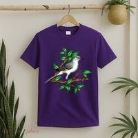 Wildlife - Mockingbird Posing Portrait T-Shirt thumb 2