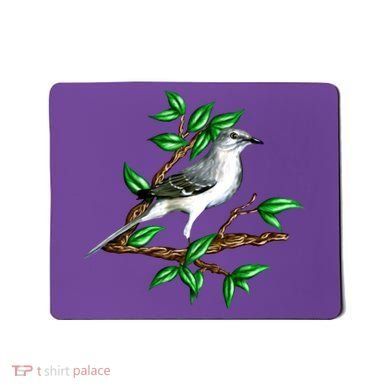 Wildlife - Mockingbird Posing Portrait Mousepad