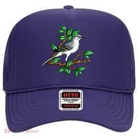 Wildlife - Mockingbird Posing Portrait Hat thumb 0