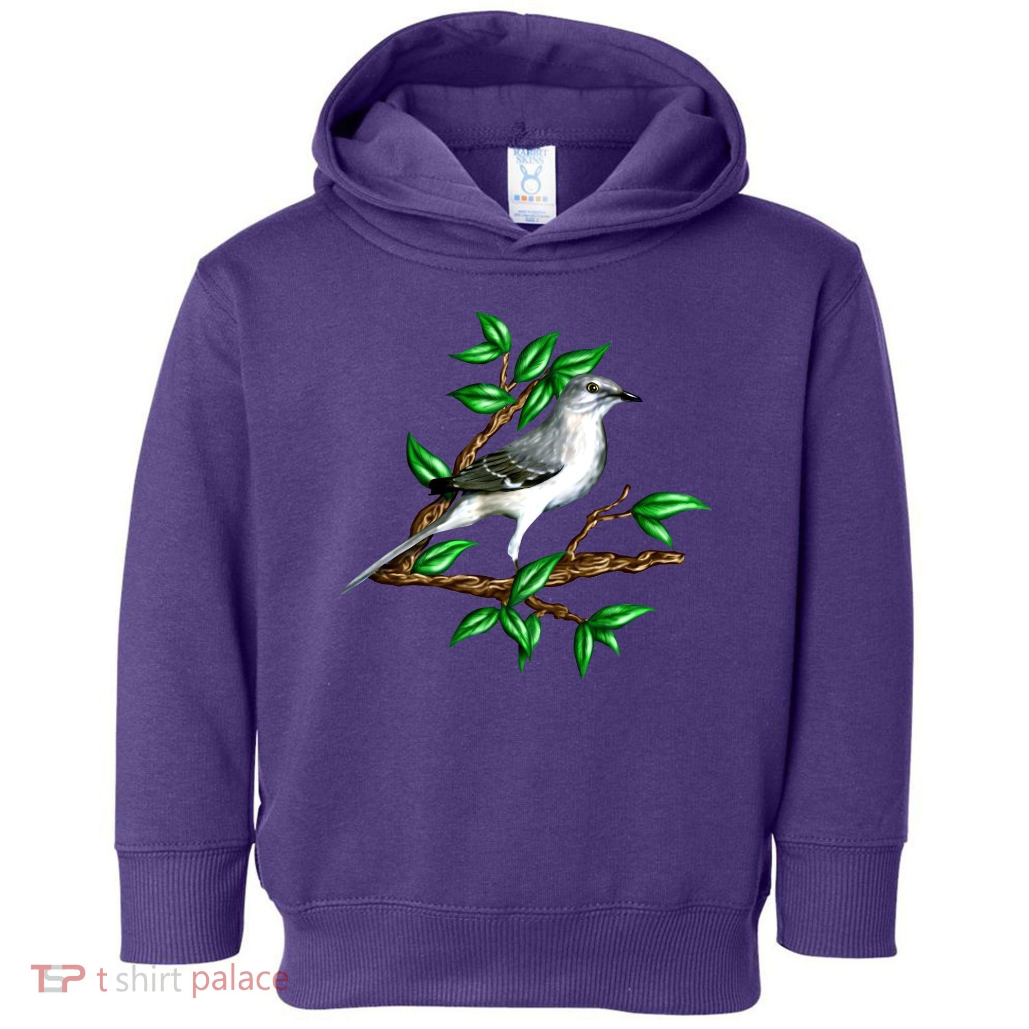 Wildlife - Mockingbird Posing Portrait Toddler Hoodie