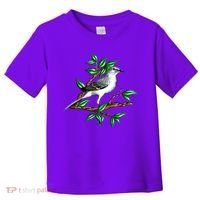 Wildlife - Mockingbird Posing Portrait Toddler T-Shirt thumb 0