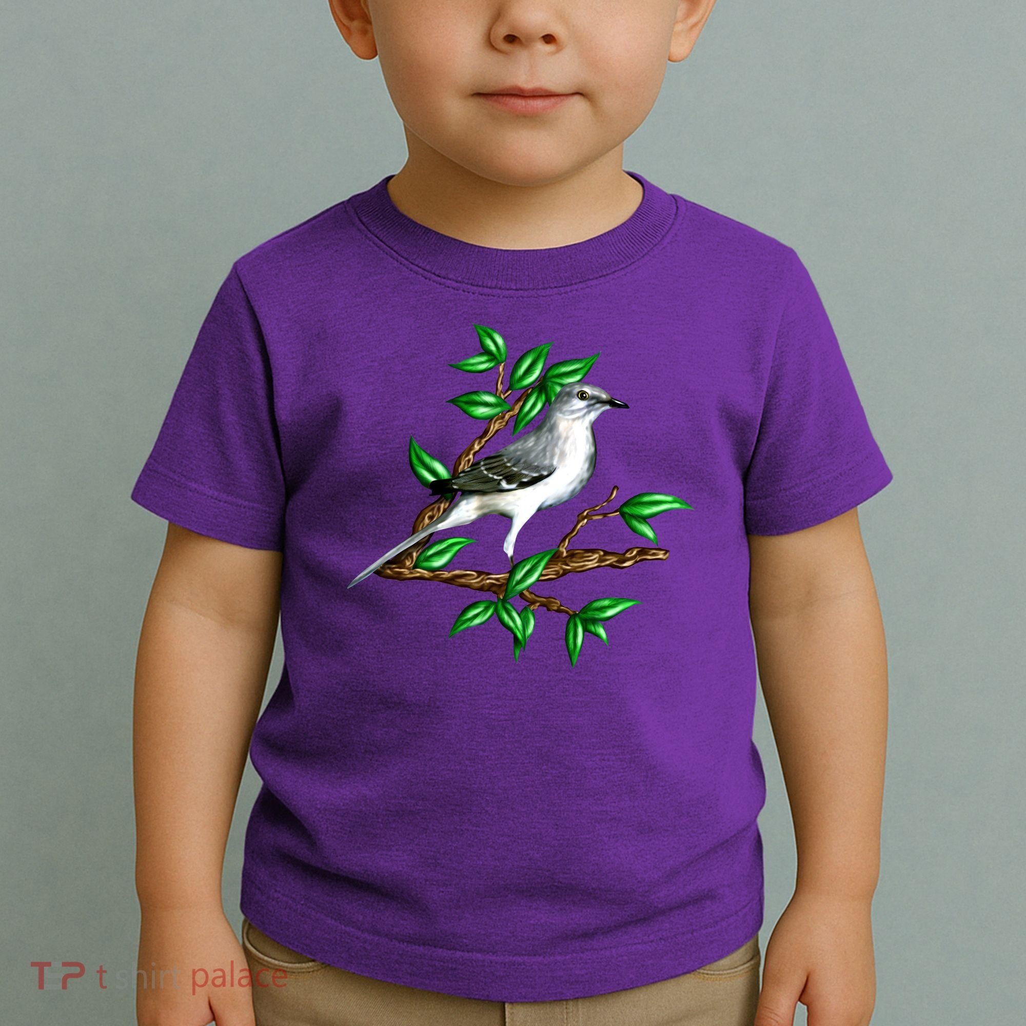 Wildlife - Mockingbird Posing Portrait Toddler T-Shirt