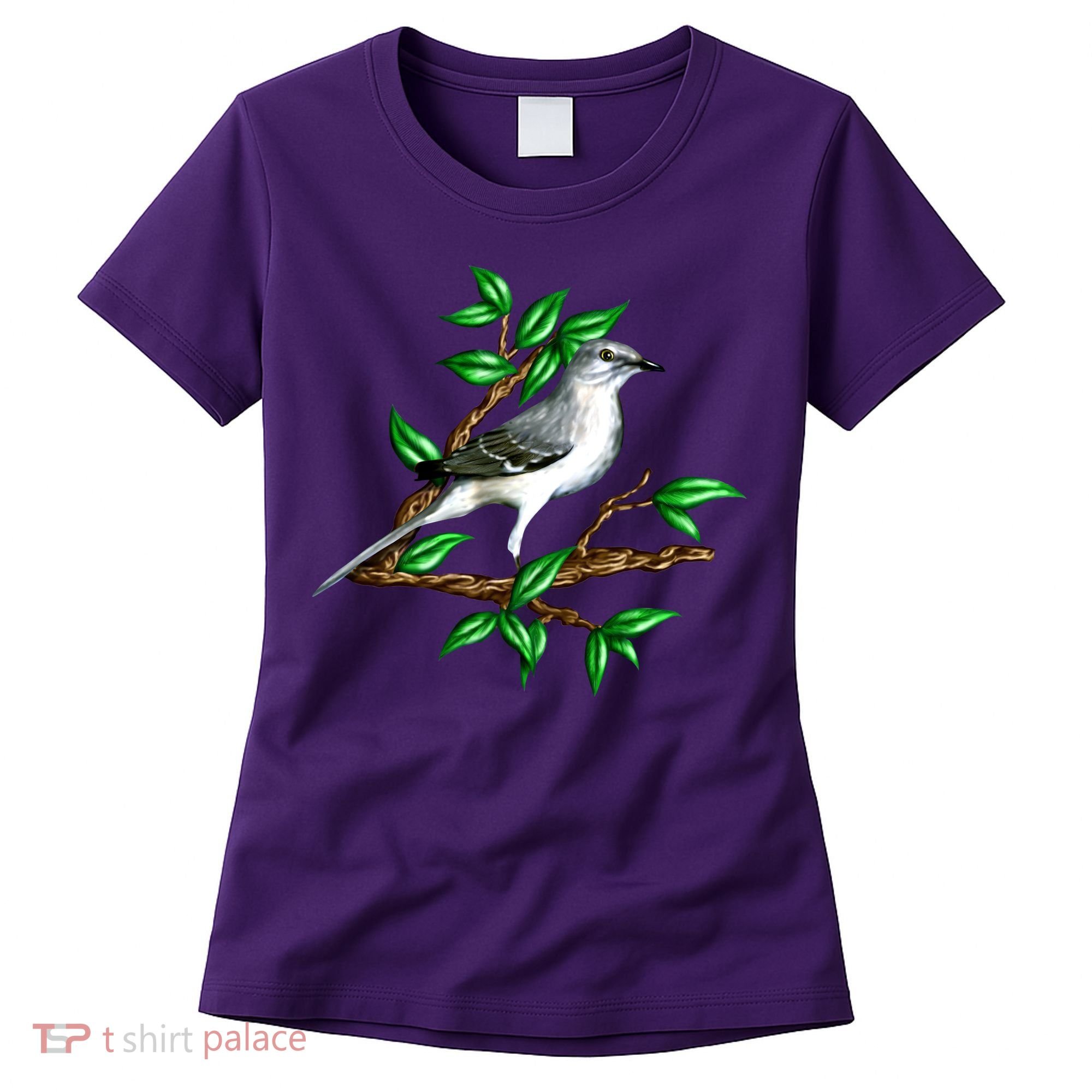 Wildlife - Mockingbird Posing Portrait Women's T-Shirt