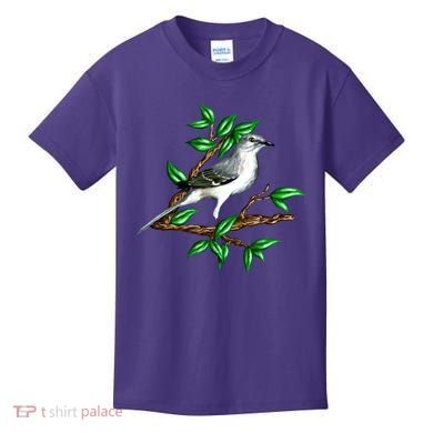 Wildlife - Mockingbird Posing Portrait Kids T-Shirt