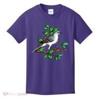 Wildlife - Mockingbird Posing Portrait Kids T-Shirt thumb 0