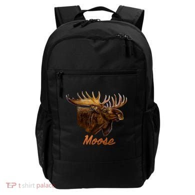 Wildlife - Moose Head Portrait Backpack