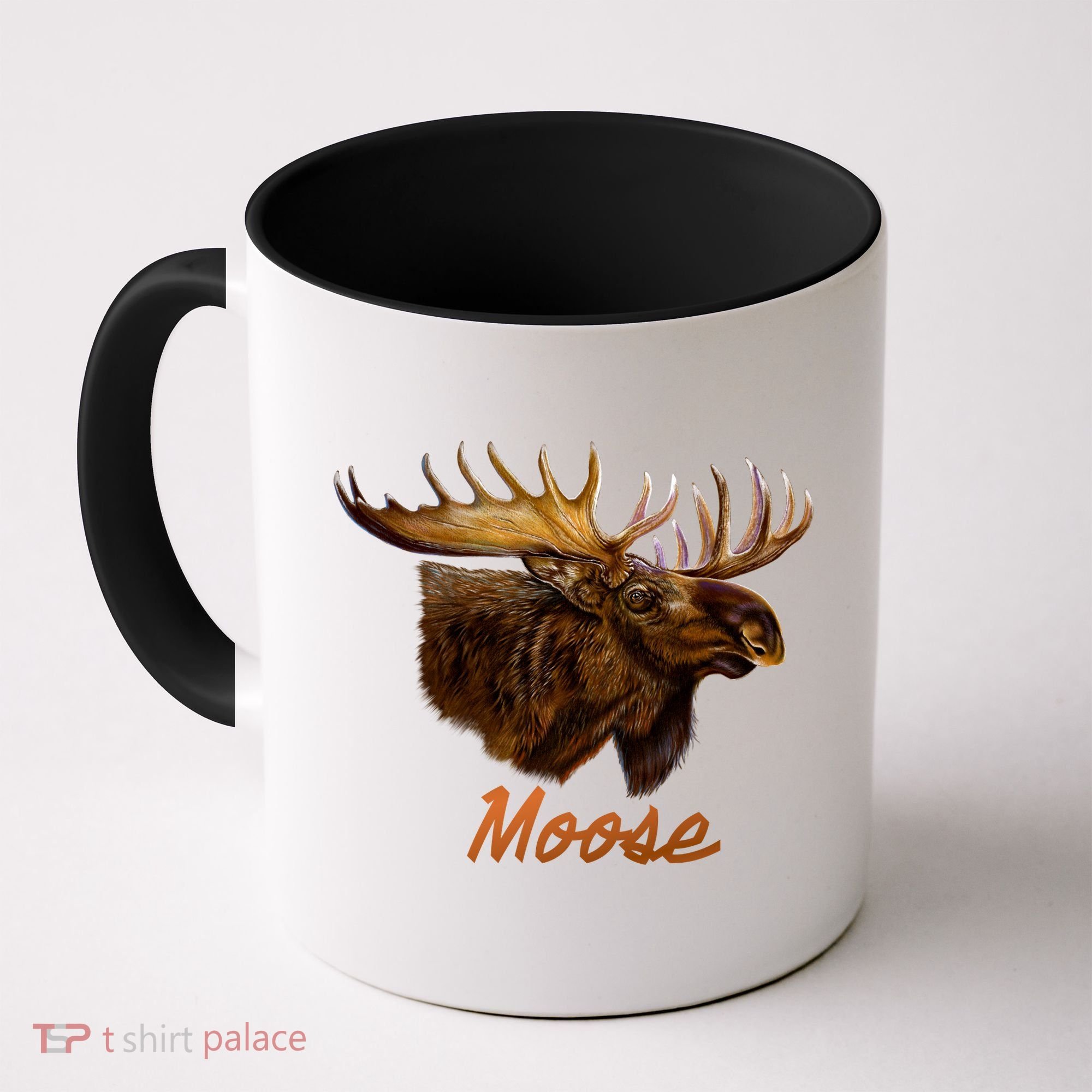 Wildlife - Moose Head Portrait Coffee Mug