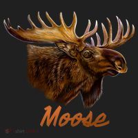 Wildlife - Moose Head Portrait Tumbler thumb 3