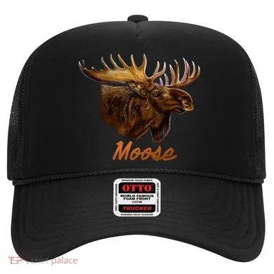 Wildlife - Moose Head Portrait Hat