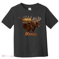 Wildlife - Moose Head Portrait Toddler T-Shirt thumb 0