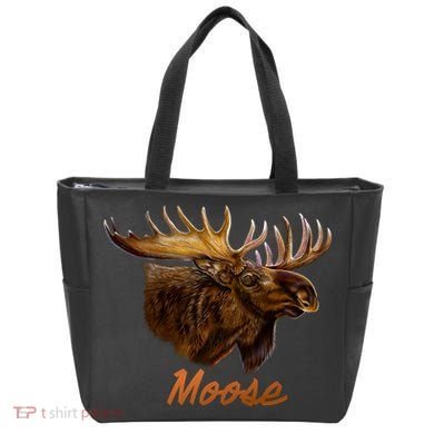 Wildlife - Moose Head Portrait Tote Bag