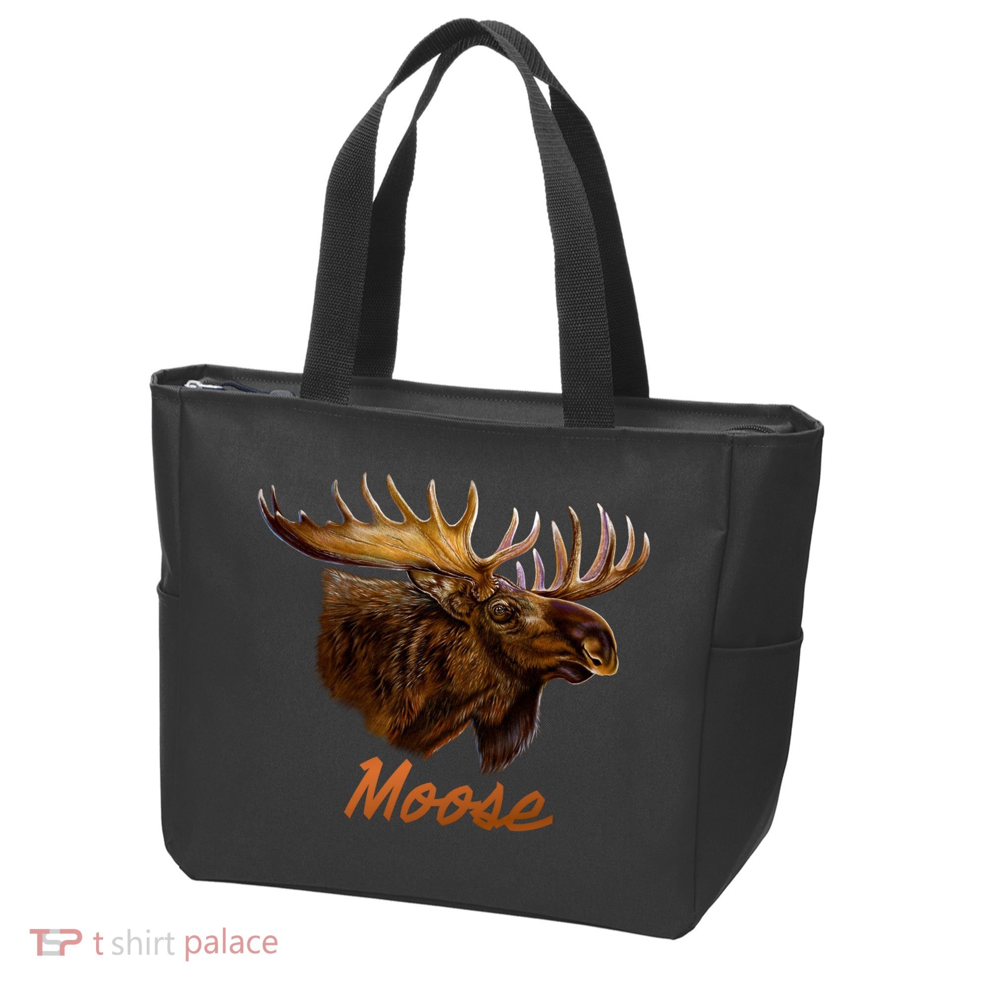 Wildlife - Moose Head Portrait Tote Bag