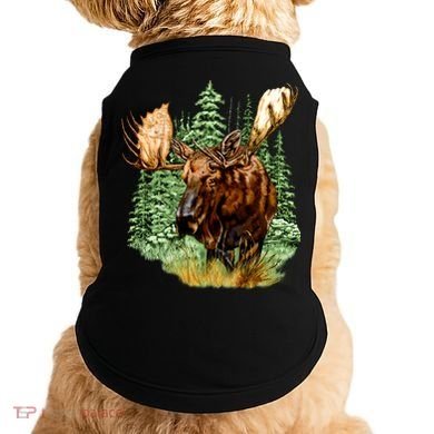 Wildlife - Moose Portrait Doggie Tank