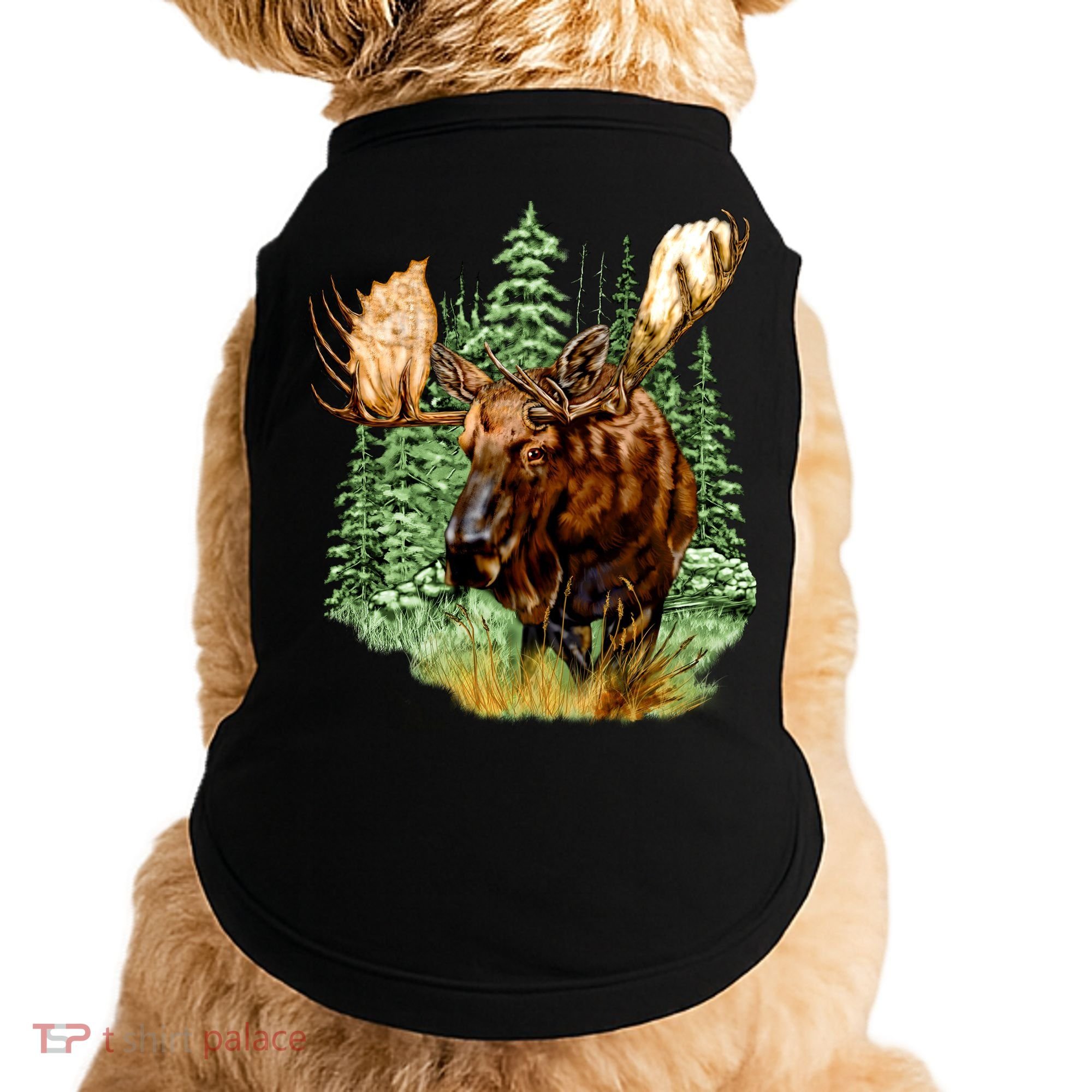 Wildlife - Moose Portrait Doggie Tank