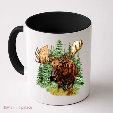 Wildlife - Moose Portrait Coffee Mug