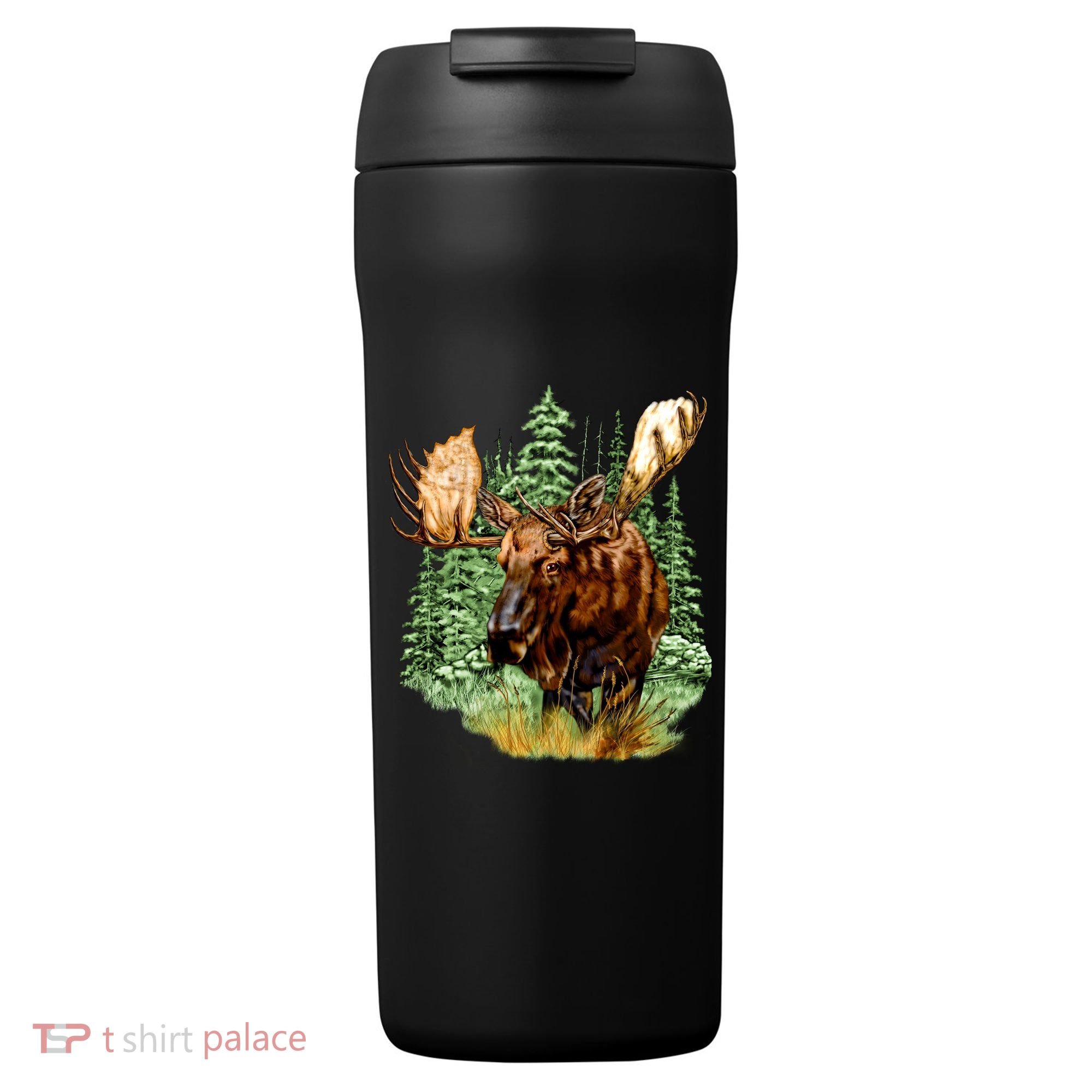 Wildlife - Moose Portrait 24oz Duet Stainless Steel Tumbler