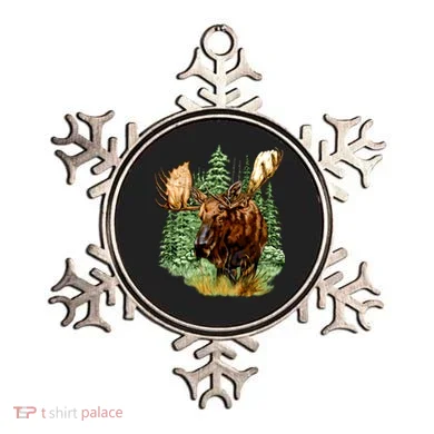 Wildlife - Moose Portrait Ornament