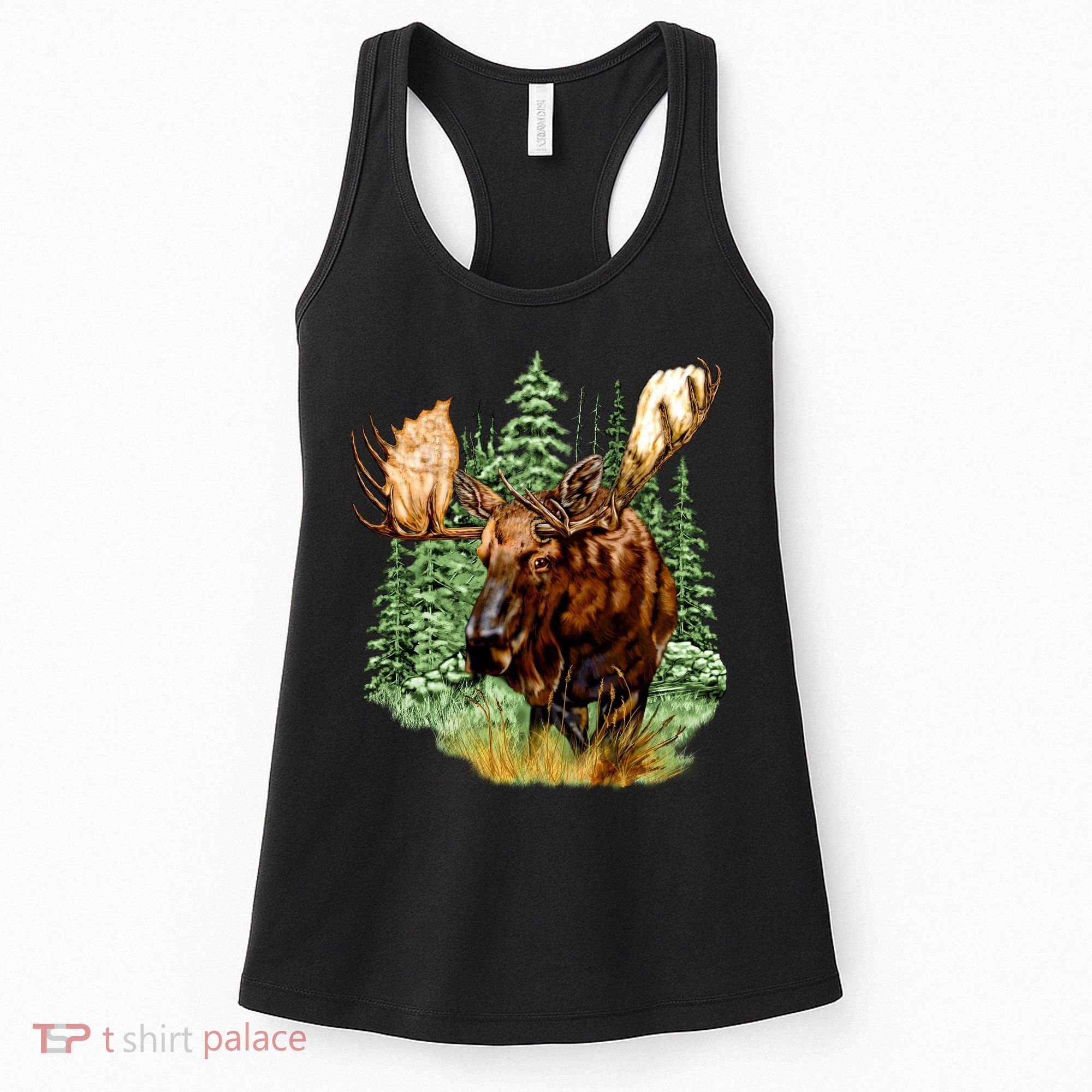 Wildlife - Moose Portrait Women's Tank Top