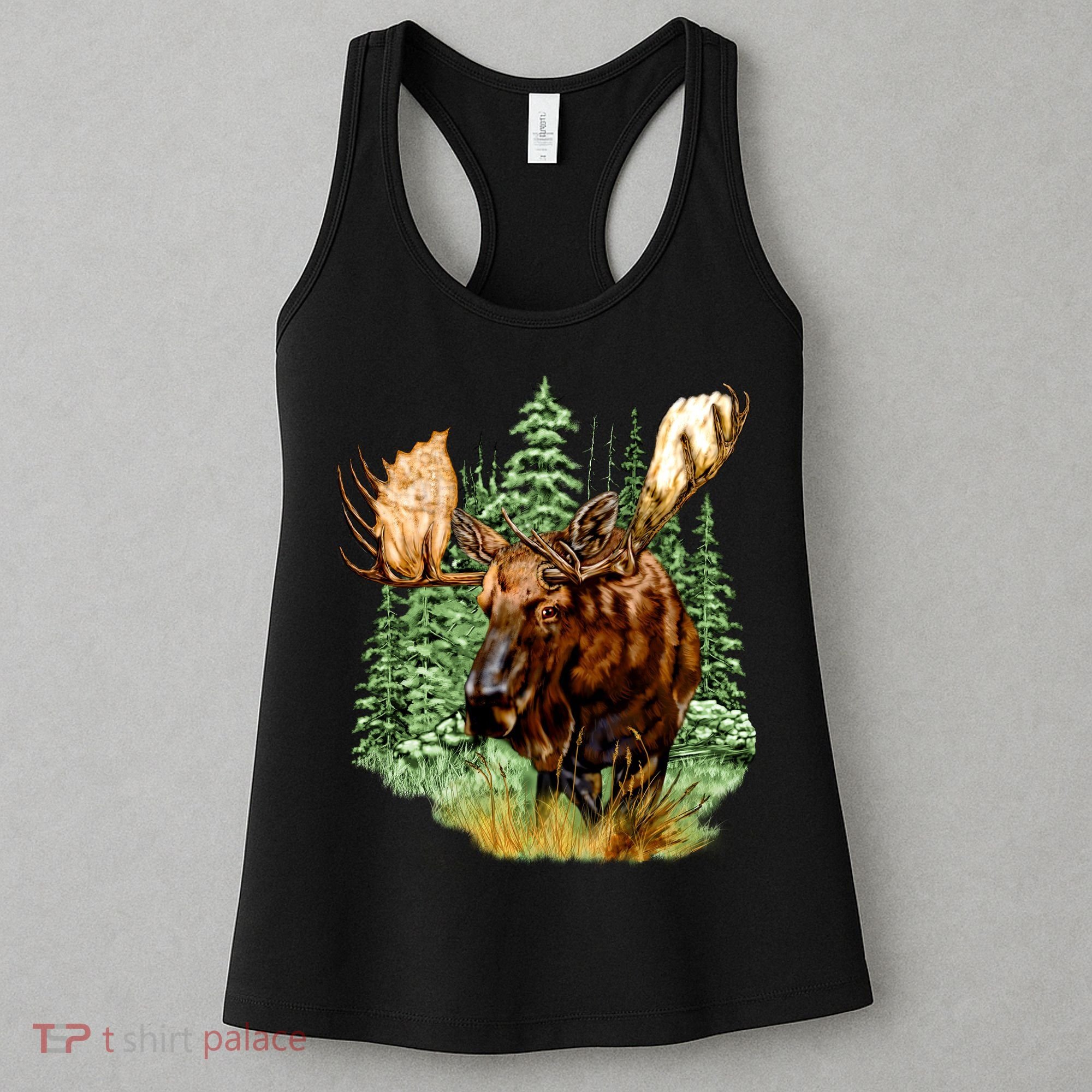 Wildlife - Moose Portrait Women's Tank Top