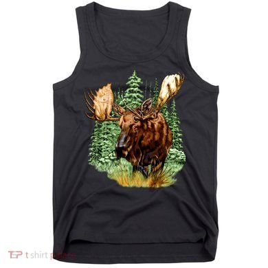 Wildlife - Moose Portrait Tank Top