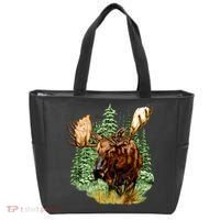 Wildlife - Moose Portrait Tote Bag thumb 0