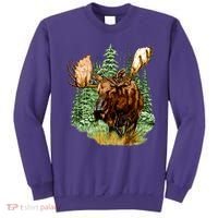Wildlife - Moose Portrait Sweatshirt thumb 0