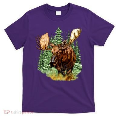 Wildlife - Moose Portrait T-Shirt