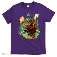 Wildlife - Moose Portrait T-Shirt thumb 0
