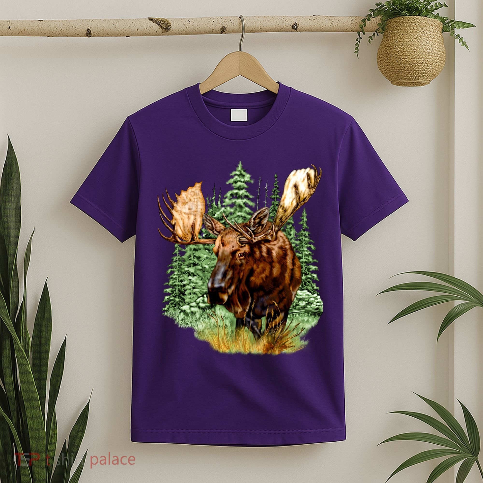 Wildlife - Moose Portrait T-Shirt