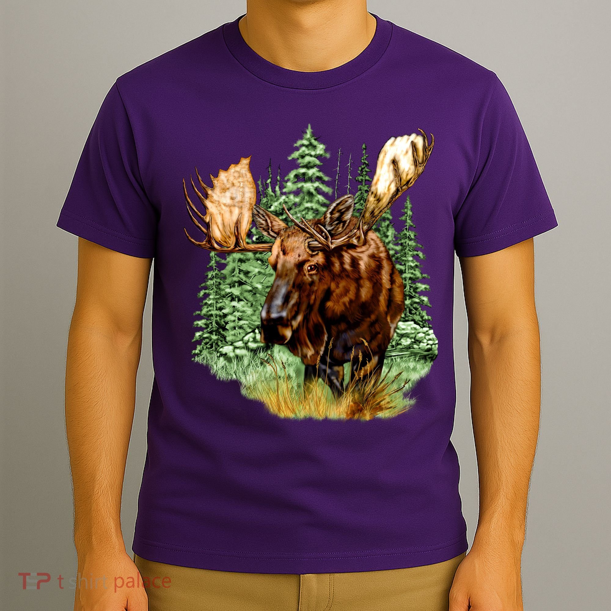Wildlife - Moose Portrait T-Shirt