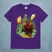 Wildlife - Moose Portrait T-Shirt thumb 5