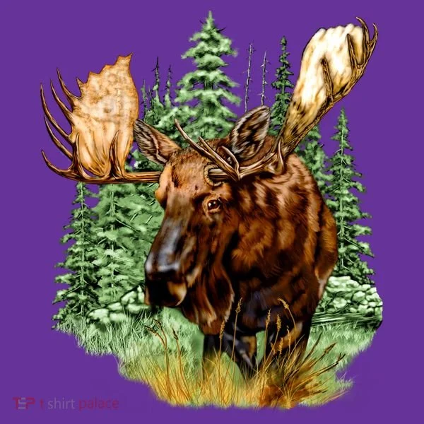 Wildlife - Moose Portrait Mousepad