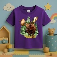 Wildlife - Moose Portrait Toddler T-Shirt thumb 3