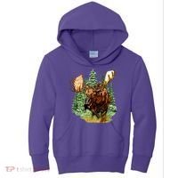 Wildlife - Moose Portrait Kids Hoodie thumb 0