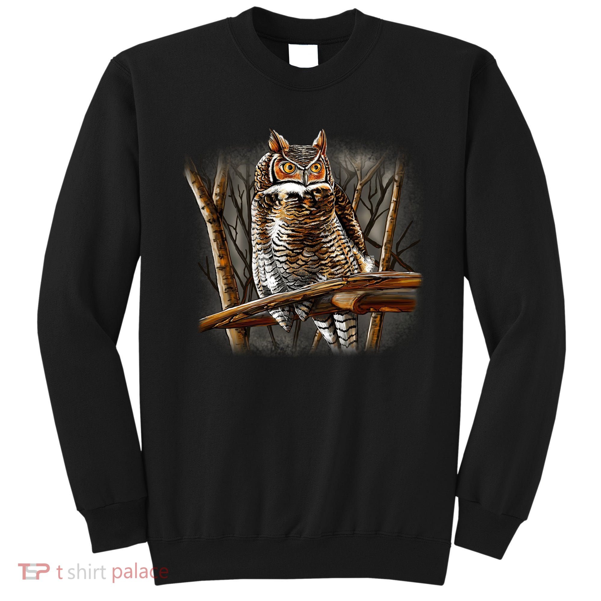 Wildlife - Owl Perched Sweatshirt