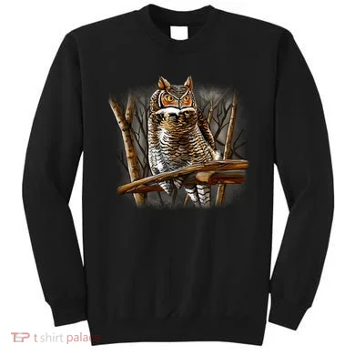 Wildlife - Owl Perched Sweatshirt
