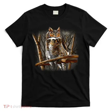 Wildlife - Owl Perched T-Shirt
