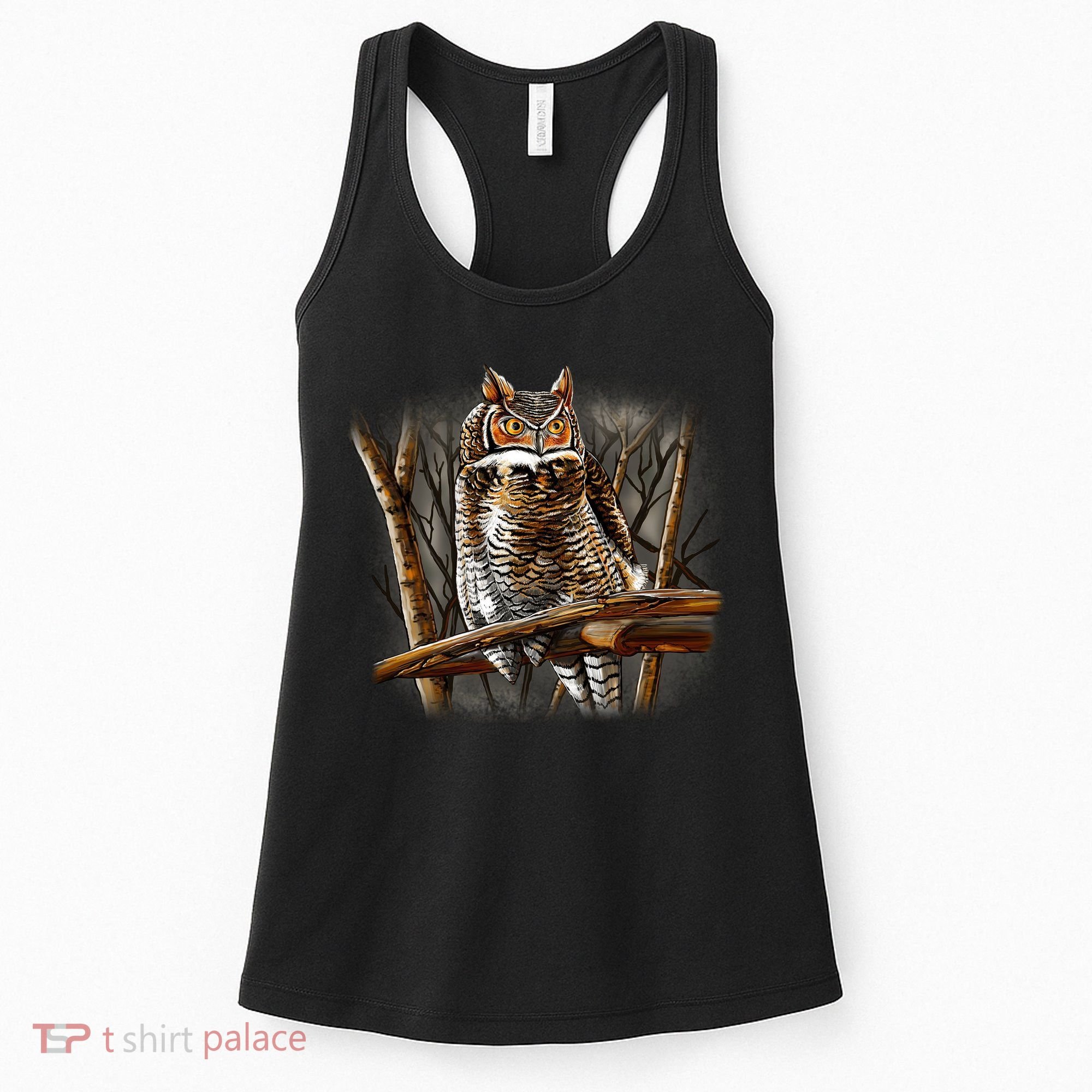 Wildlife - Owl Perched Women's Tank Top