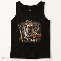 Wildlife - Owl Perched Tank Top thumb 2
