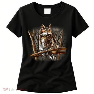 Wildlife - Owl Perched Women's T-Shirt