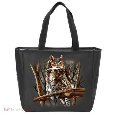 Wildlife - Owl Perched Tote Bag
