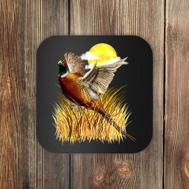 Wildlife - Pheasant Bird Portrait Coaster