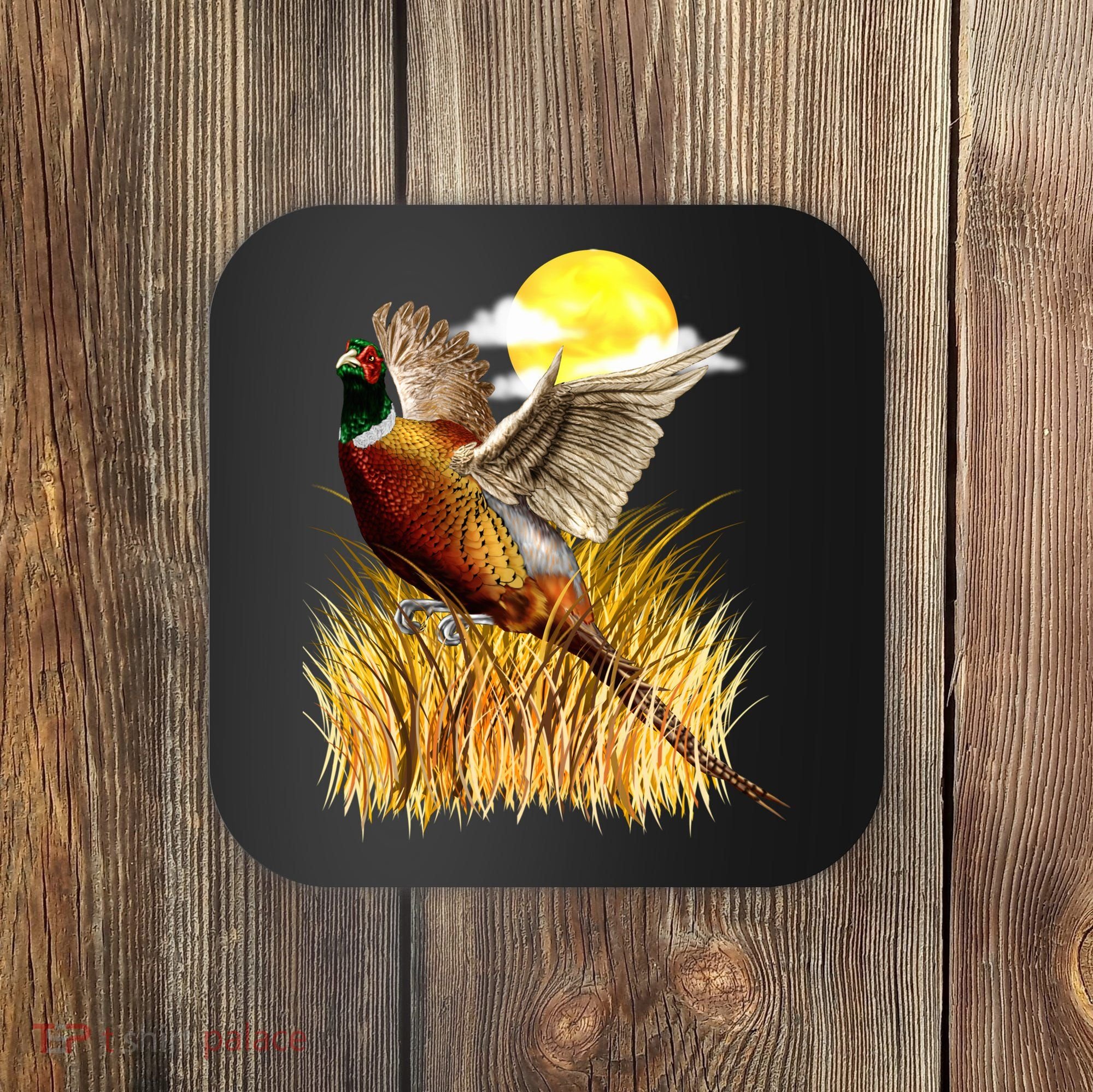 Wildlife - Pheasant Bird Portrait Coaster