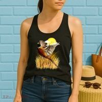 Wildlife - Pheasant Bird Portrait Women's Tank Top thumb 2